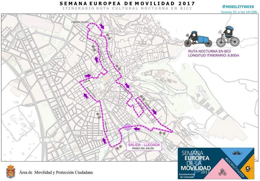 Plano Ruta Nocturna