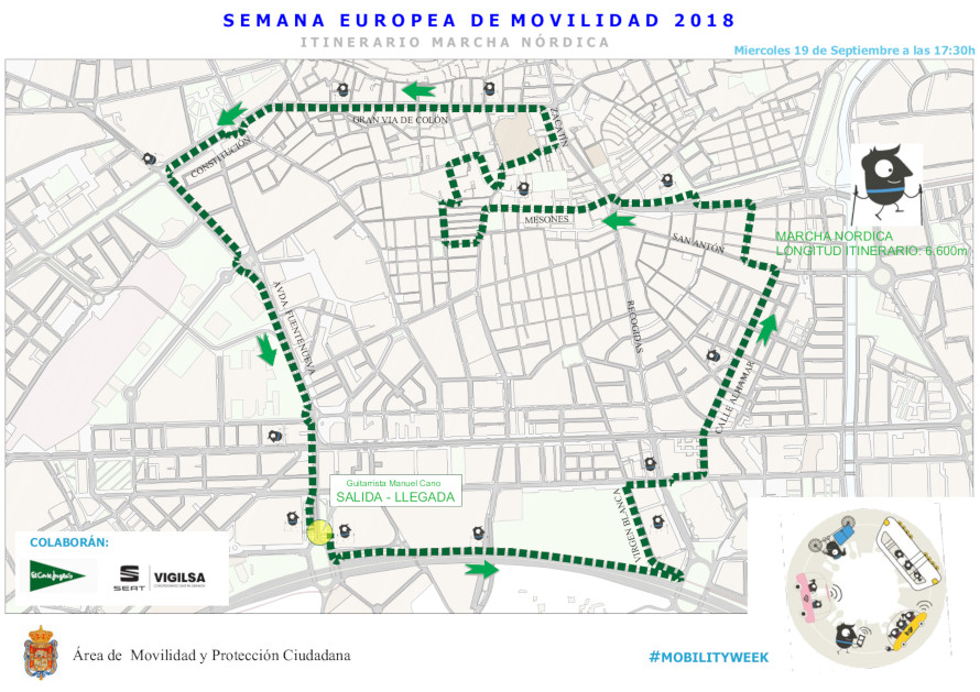 Ruta marcha nordica 2018