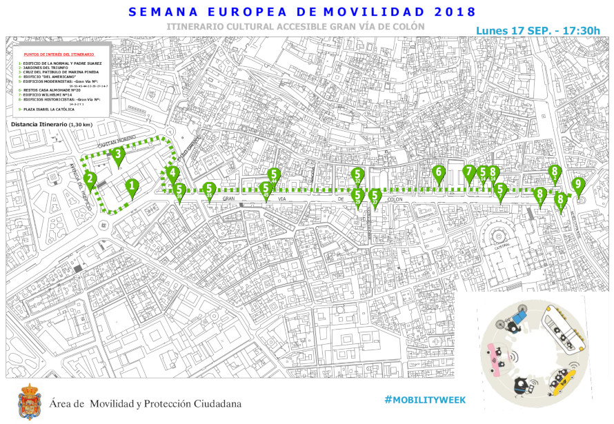 RUTA GUIADA PARA PERSONAS CON MOVILIDAD REDUCIDA