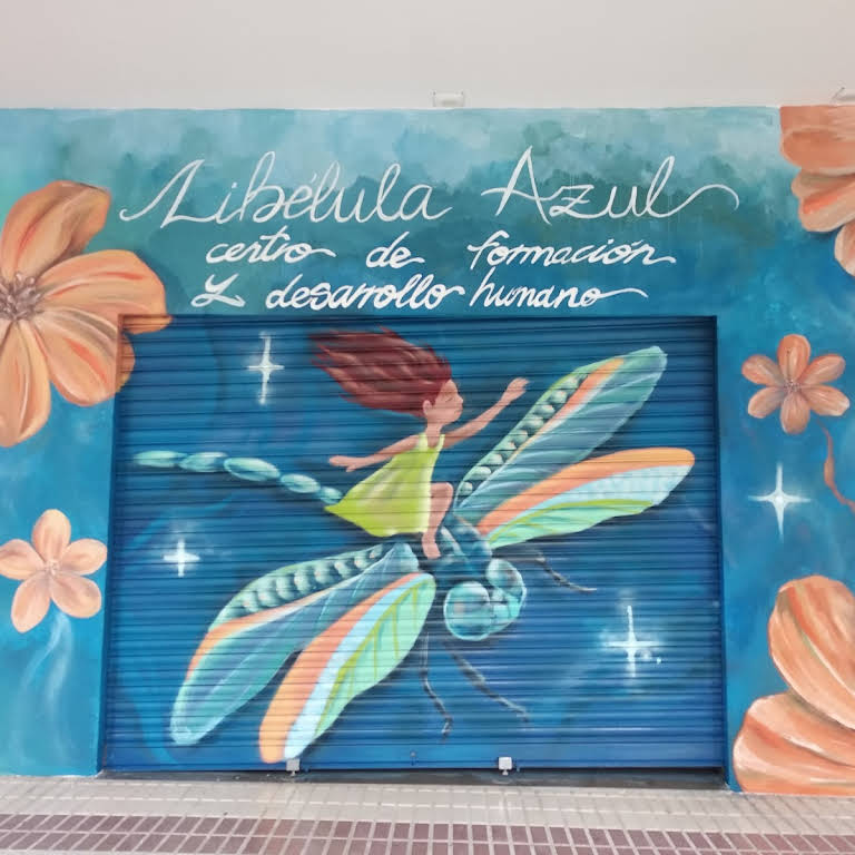 LIBÉLULA AZUL